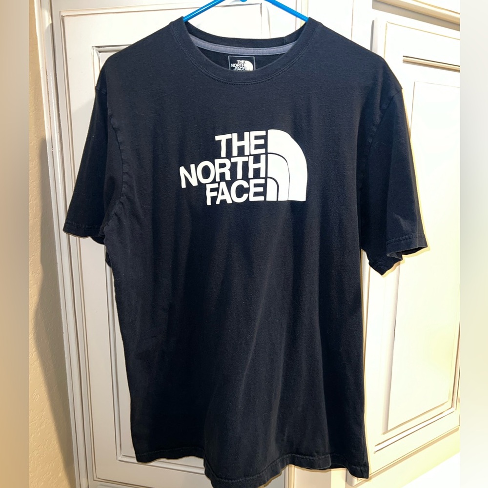 The North Face Black and White Logo T-Shirt